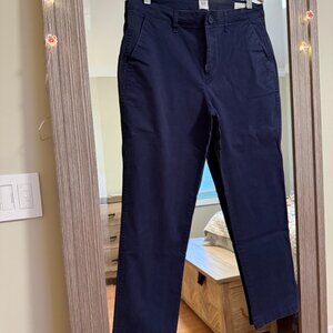 GAP Vintage Girlfriend Khaki Pants – Navy Blue – Size 8